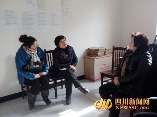 三台县妇联到北坝镇进行妇女儿童土地权益调研