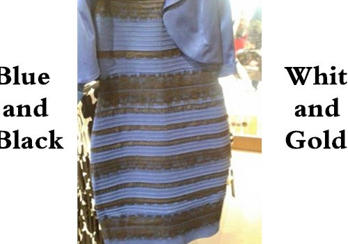 蓝黑白金裙子科学解释(蓝黑裙子和白金裙子科学解释)